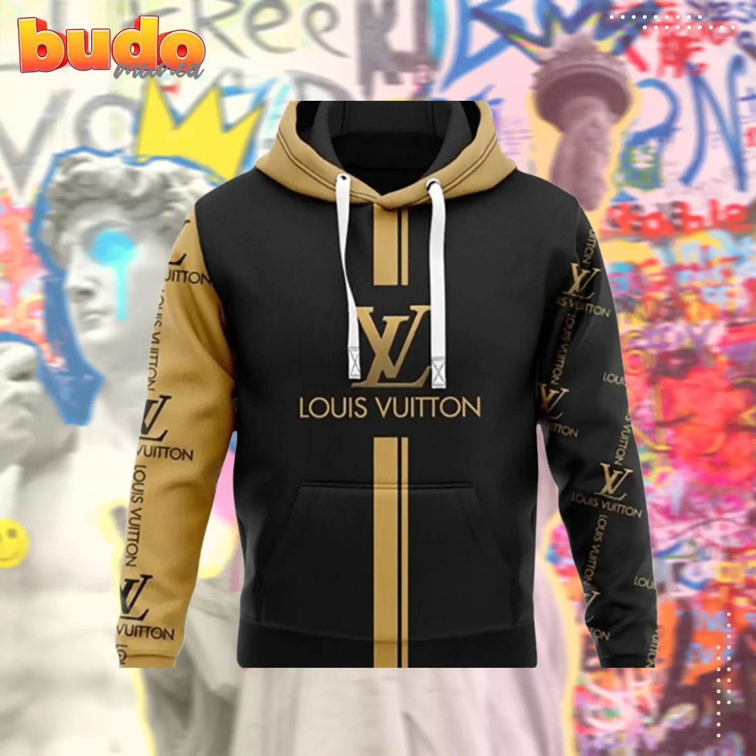 Louis vuitton new logo fashion luxury brand hoodie for men women - hot new